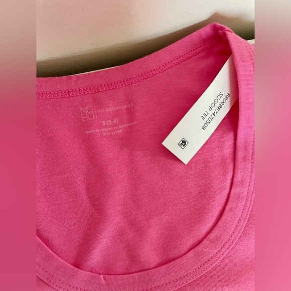 No Boundaries Custom Pink Valentine’s Day Cupid Scoop Tee Juniors Small (3-5) - Picture 7 of 13